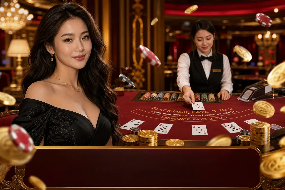 bae2u casino suasana meja live dealer